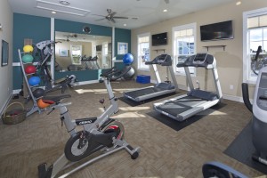 Clubhouse fitness center