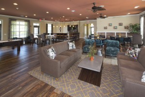 Clubhouse interior